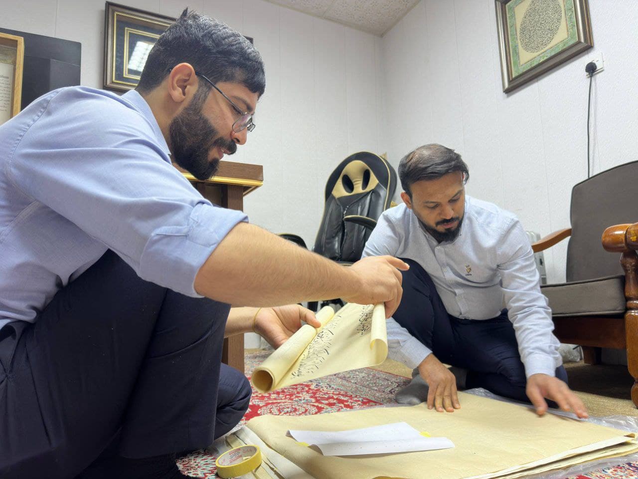 تُعلن اللجنة المنظمة لـمسابقة زين العابدين الأولى للخط العربي عن اختتام فترة استلام الأعمال المشاركة في المسابقة