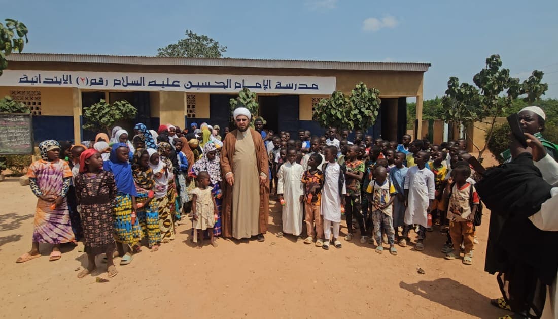 بالتعاون مع اهل الخير.. مركز دولي تابع للعتبة الحسينية يفتتح مشاريع دينية وخدمية في مدينة (دالوا) بساحل العاج