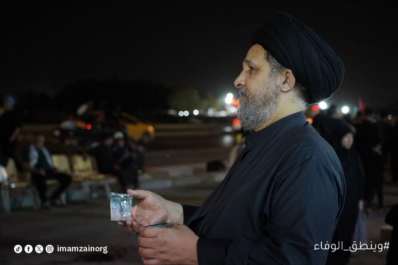 مؤسسة الإمام زين العابدين (عليه السلام) تفتتح الخيمة السجادية لخدمة زائري أربعينية الامام الحسين (عليه السلام)