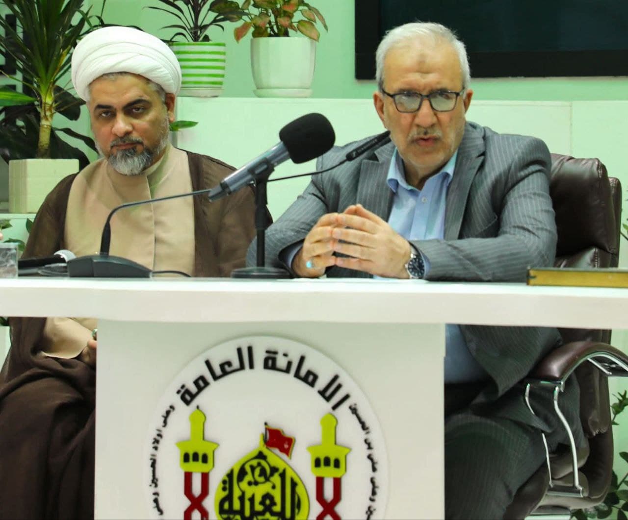 وفد مؤسسة الإمام زين العابدين عليه السلام للبحوث والدراسات يشارك في الورشة العلمية المتخصصة التي أقامها مركز بينة للأمن الفكري التابع للعتبة الحسينية المقدسة